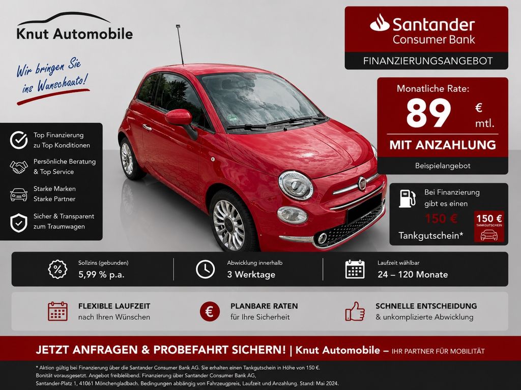 Bild des Angebotes Fiat Lounge *2Hd*Klima*Bluetooth*Pano*LED*