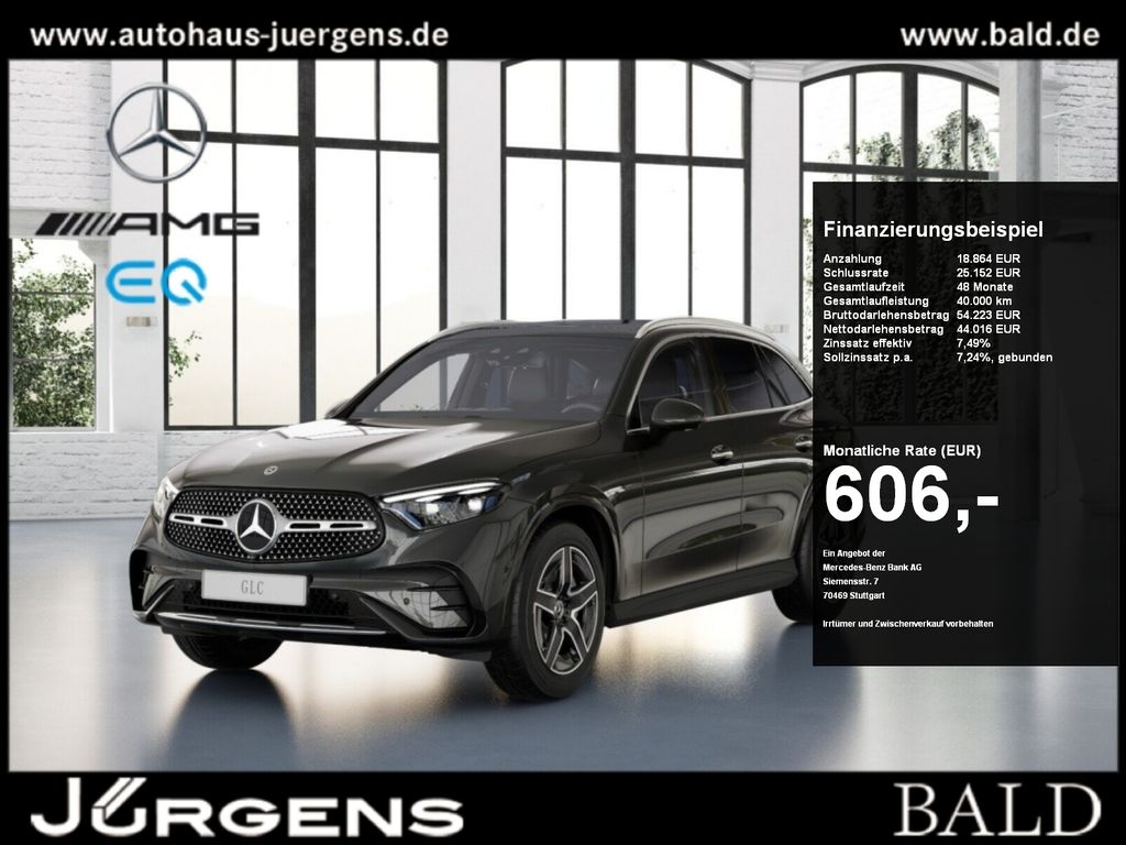 Bild des Angebotes Mercedes-Benz GLC 300 de 4M AMG-Sport/Pano/Burm/HUD/AHK/Distr