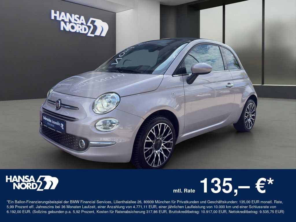 Bild des Angebotes Fiat 500 Cabrio 1.2 8V Star S&S XENON NAVI LEDER 16"