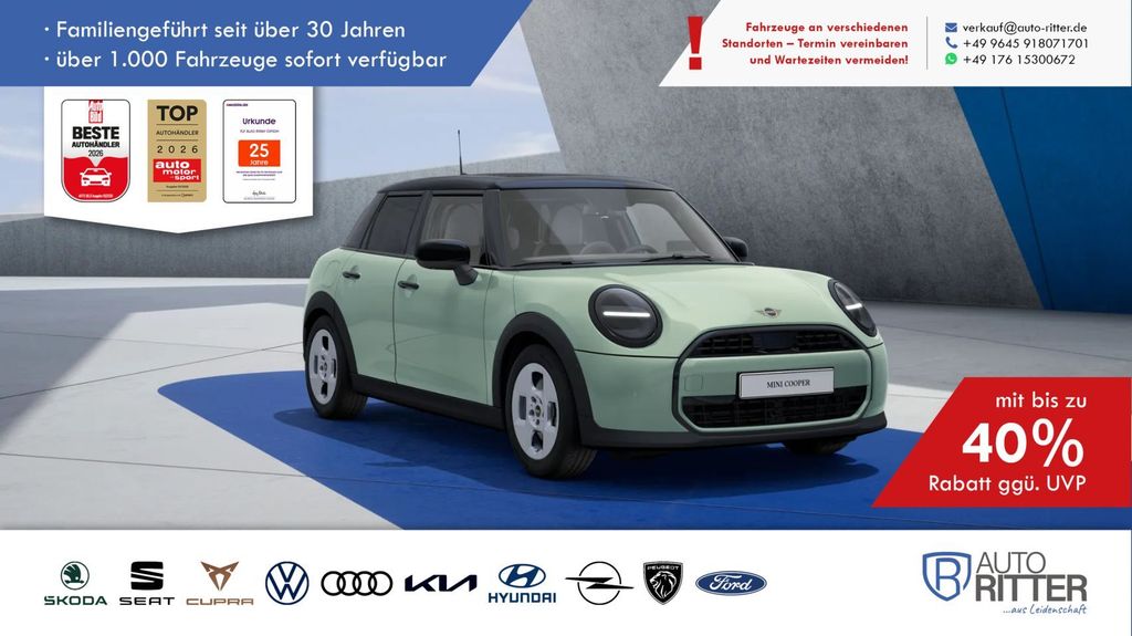 Bild des Angebotes MINI Cooper C Essential Trim HuD|RFK|PANO|LED|Navi...