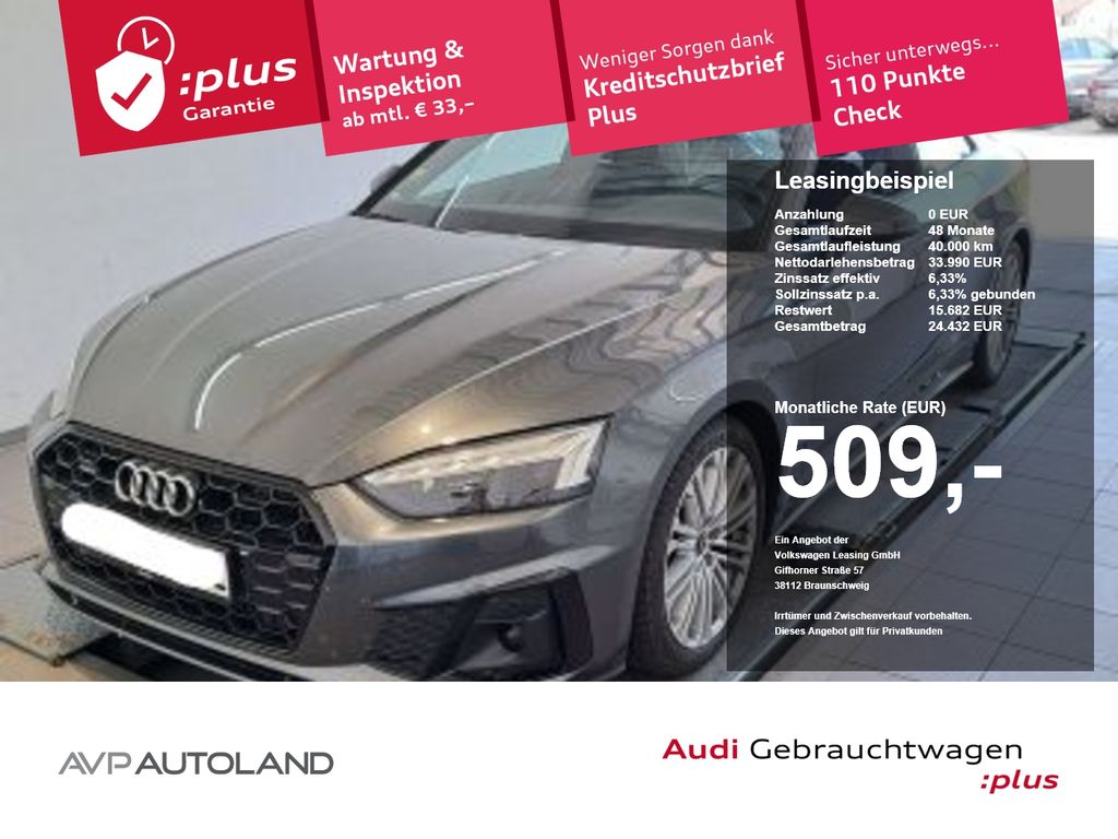 Bild des Angebotes Audi A5 Coupe 40 TDI S-tronic quattro S line | MATRIX