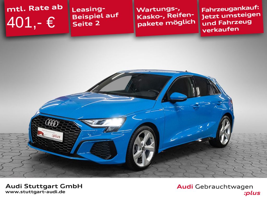 Bild des Angebotes Audi A3 Sportback 35 TDI S line ACC LED virtCo PDC+