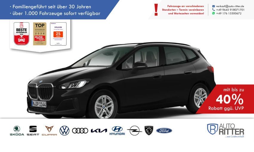Bild des Angebotes BMW 216 Active Tourer Serie AHK|RFK|Carplay|Klima...