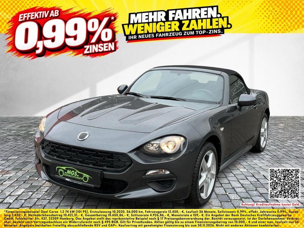 Fiat 124 Spider Basis 1.4+KLIMAANLAGE+TEMPOMAT+LED
