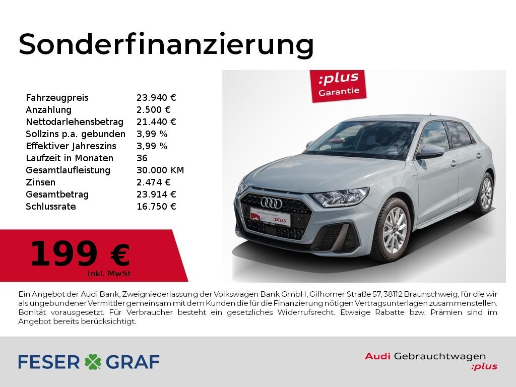 Bild des Angebotes Audi A1 SB 25TFSI S tronic S line/PDC/SHZ/CarPlay