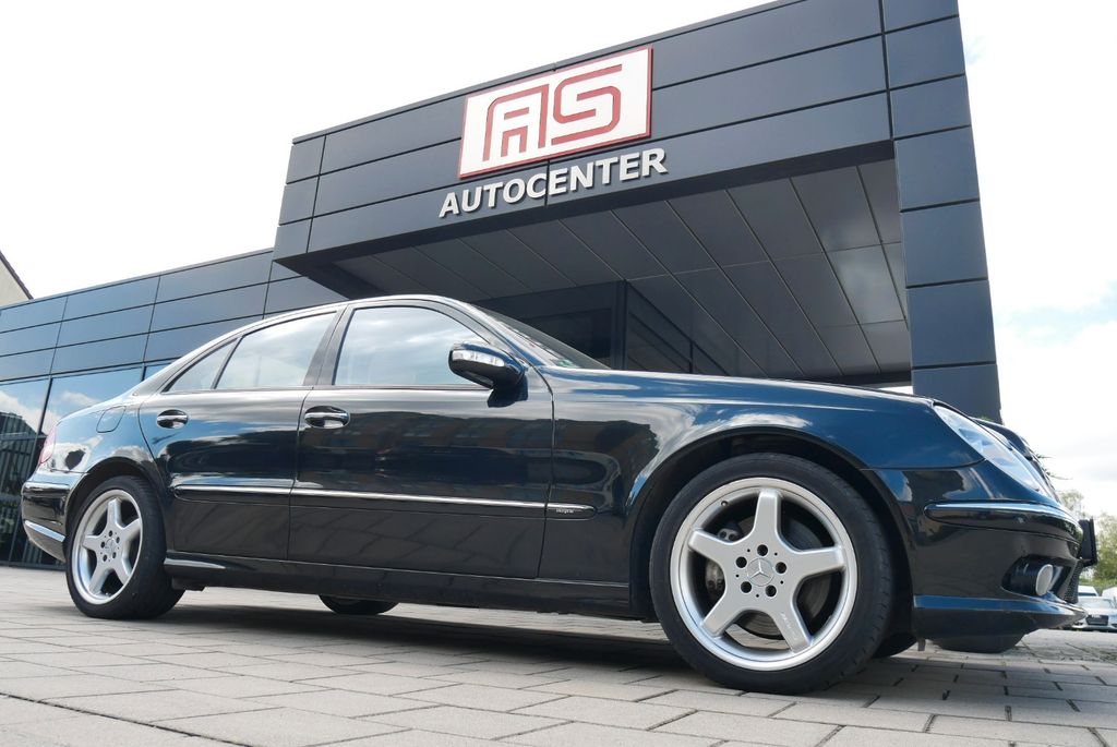 Bild des Angebotes Mercedes-Benz E 500 Lim. V8 AMG-Paket designo 2. Hand Rentner