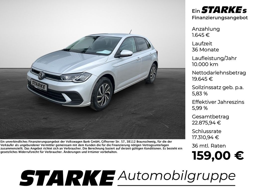 Bild des Angebotes Volkswagen Polo 1.0 TSI DSG Life  LED Kamera PDC LM Tempo K