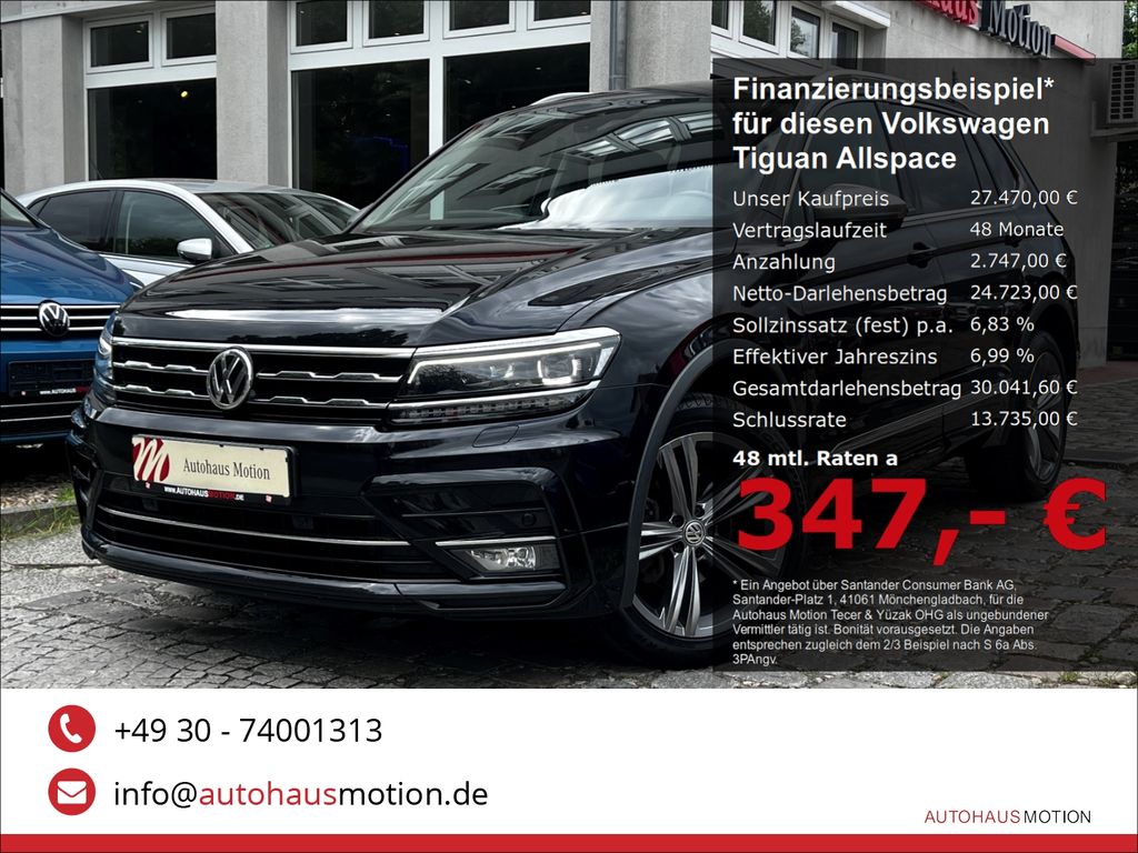 Bild des Angebotes Volkswagen Tiguan Allspace R-line United 2.0 TDI LED PANO P