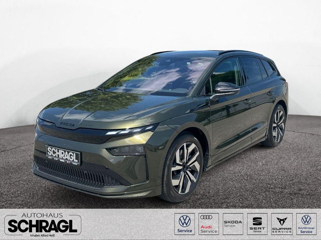 Bild des Angebotes Skoda Enyaq 85 SPORTLINE+AHK+NAVI+SIDE+ACC+WÄRMEP+ACC