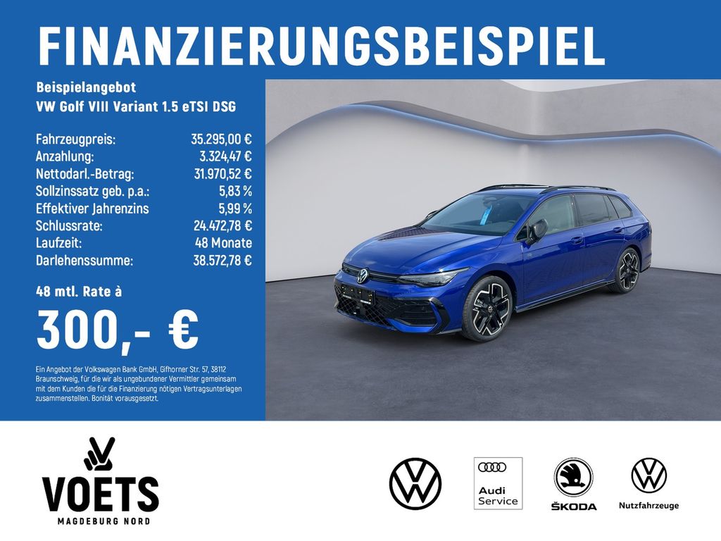 Bild des Angebotes Volkswagen Golf VIII Variant 1.5 eTSI  DSG R-Line AHK+MATRI