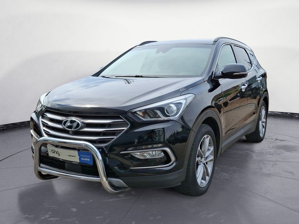 Hyundai Santa Fe blue 2.2 CRDi Premium 4WD Automatik Sit