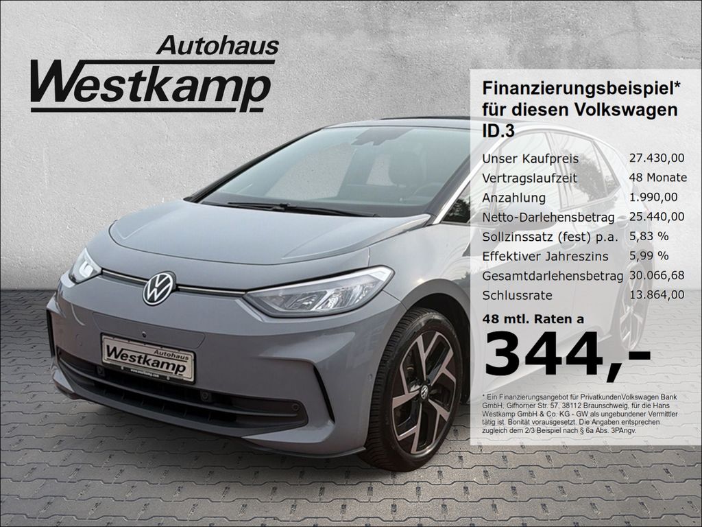Bild des Angebotes Volkswagen ID.3 Pro ''Move'' Ganzj.Reifen Navi-Pro ACC