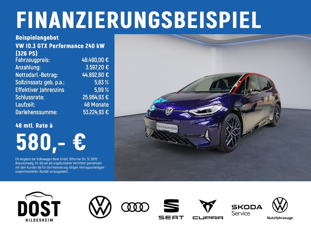 Bild des Angebotes Volkswagen ID.3 GTX Performance 240 kW (326 PS) Fire+Ice