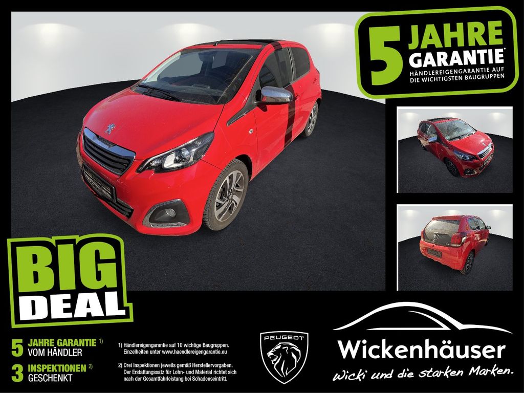 Peugeot 108 TOP 1.0 VTi TOP! Allure SHZ+Kam.+KeyLess+LM