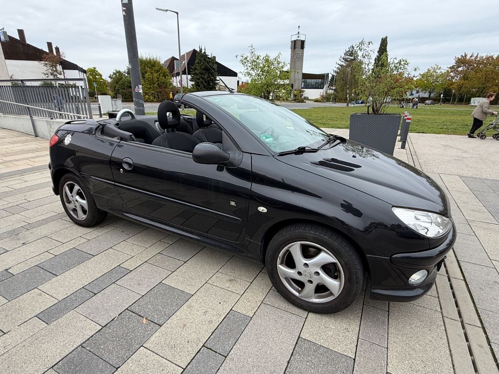 Bild des Angebotes Peugeot Cabrio 206 CC 110 JBL 03/07 109PS 103Tkm 2 Hand