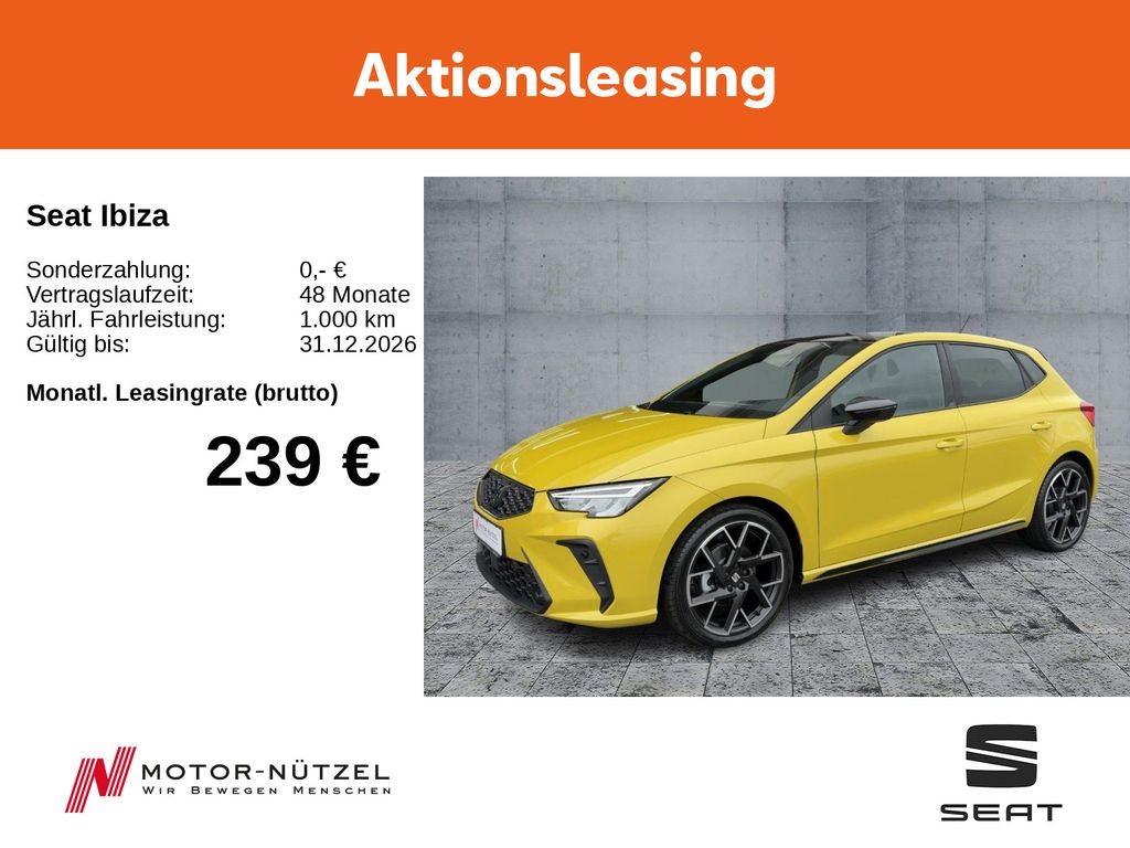 Bild des Angebotes Seat Ibiza 1.0 TSI FR Black Edition