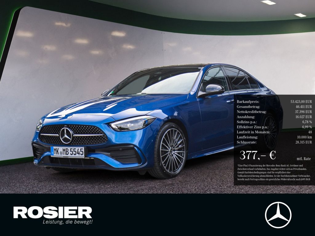 Bild des Angebotes Mercedes-Benz C 220 d AMG Line Advanced Plus NIGHT AHK PANO BT