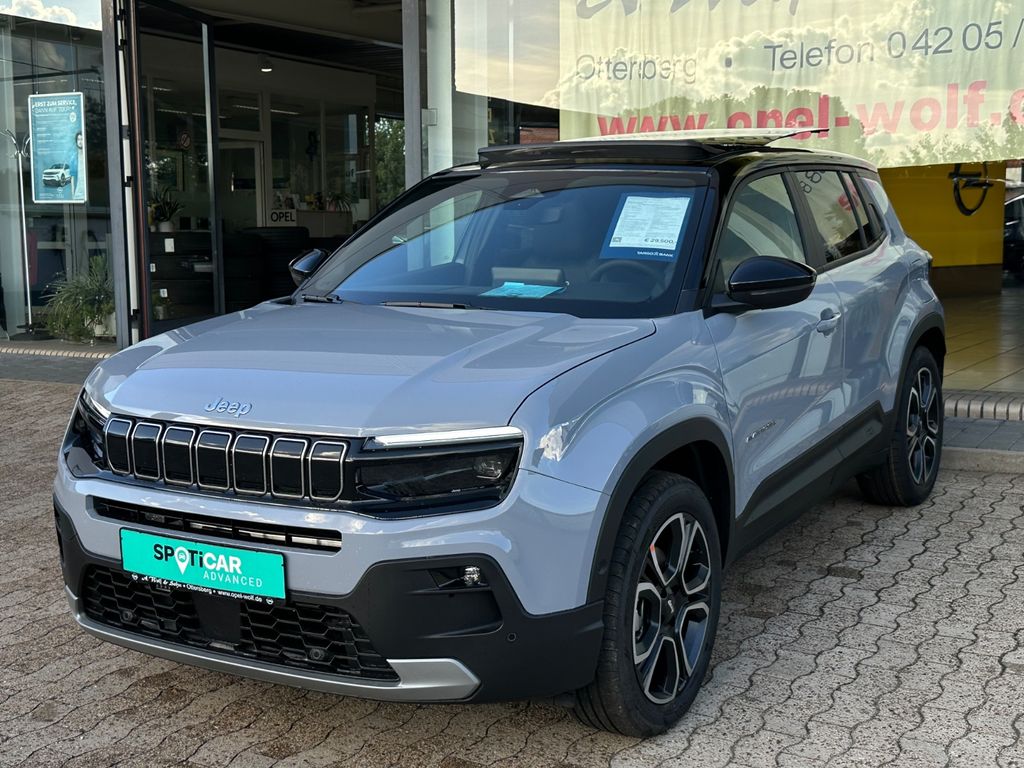 Bild des Angebotes Jeep Avenger Summit 48V +LED+PANO+NAV+elektr. Heckkl.