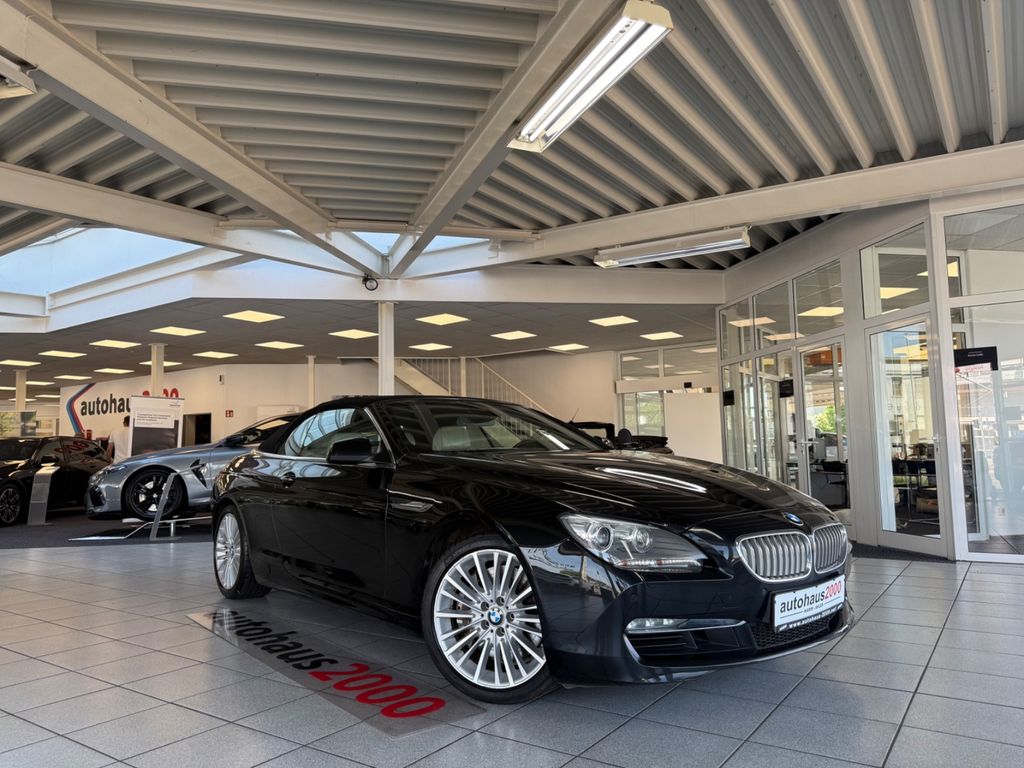 Bild des Angebotes BMW 650i Cabrio AUT./NAVI/CAM/HUD/STANDHE./SITZBEL.
