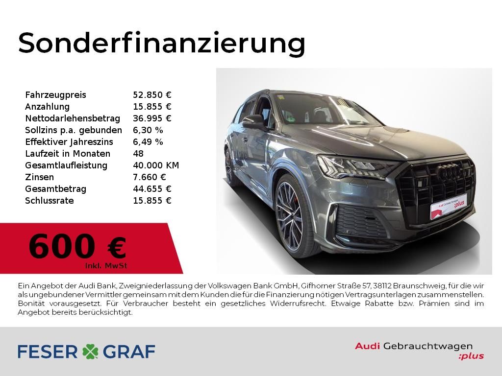 Bild des Angebotes Audi Q7 50 TDI qu S Line Sport Matrix,HUD,AHK,B&O,Led