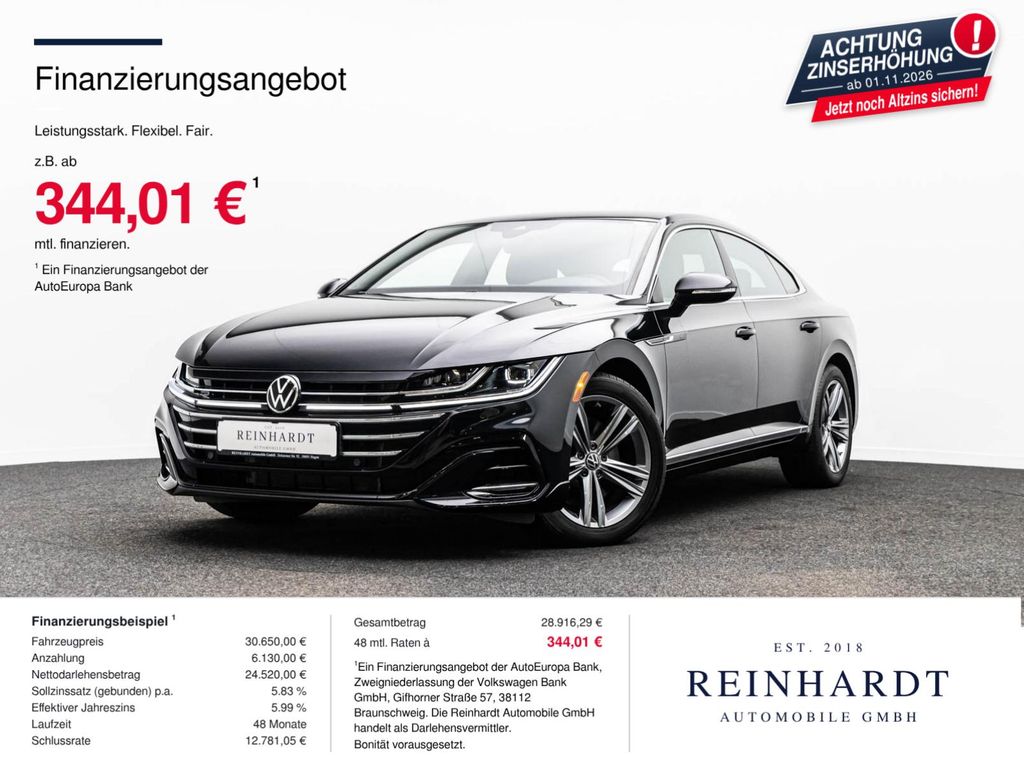 Volkswagen ARTEON LIMOUSINE 2.0TSi R LINE IQ-L/ACC/KAMERA