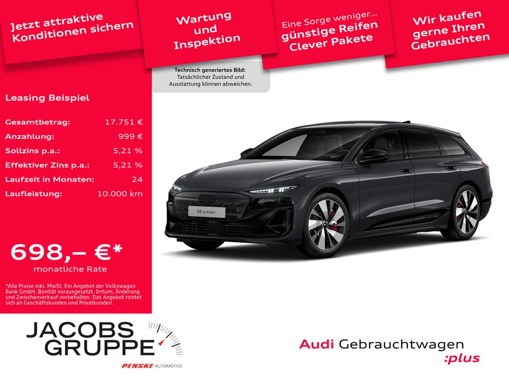 Bild des Angebotes Audi S6 Avant e-tron S-Sitze/Luftf./360°/Matrix/Pano/