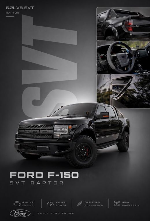 Bild des Angebotes Ford SVT*6.2*CLEAN-CARFAX*CARBON*ALCANTARA*GARANTIE