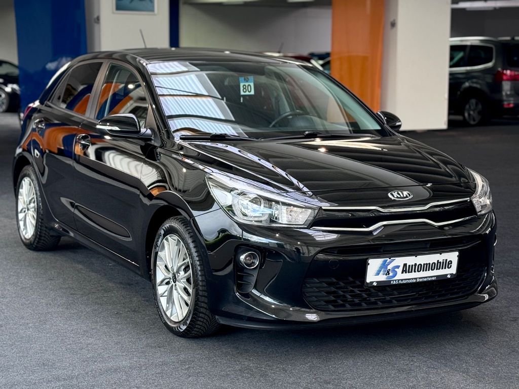 Bild des Angebotes Kia Rio 1,4 99PS*4-ZYLINDER*SITZ+LENKRHZ*KLIMAA.*PDC
