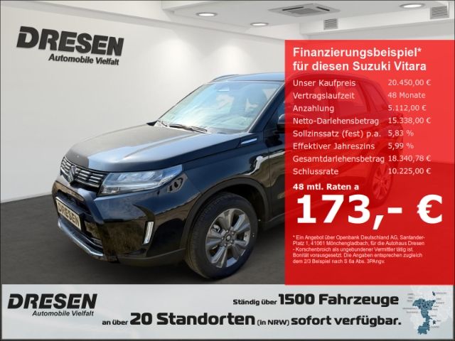 Bild des Angebotes Suzuki Vitara Club+Klimaautomatik+Rückfahrkamera+LED-Ta