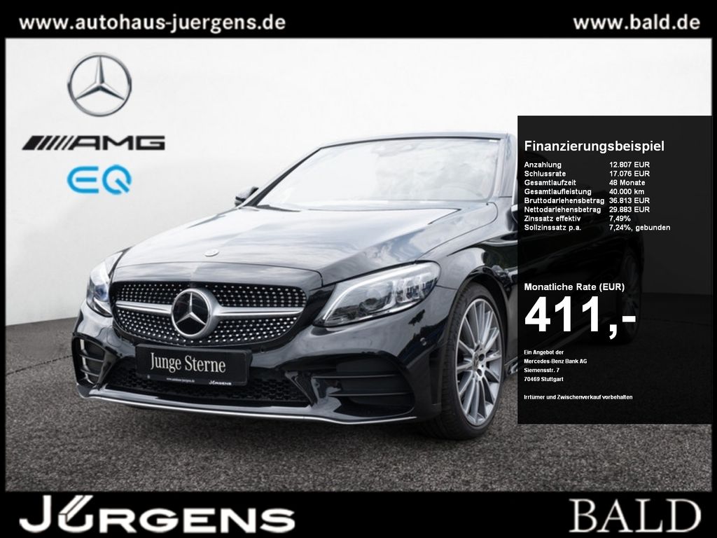Bild des Angebotes Mercedes-Benz C 300 d Cabrio AMG-Sport/Wide/Burm/360/Distr/19'