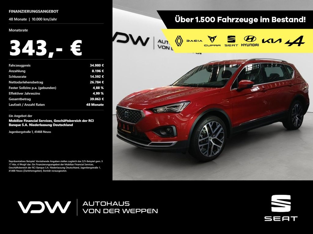 Bild des Angebotes Seat Tarraco Xperience 4Drive 2.0 TDI AHK, Navi, DCC