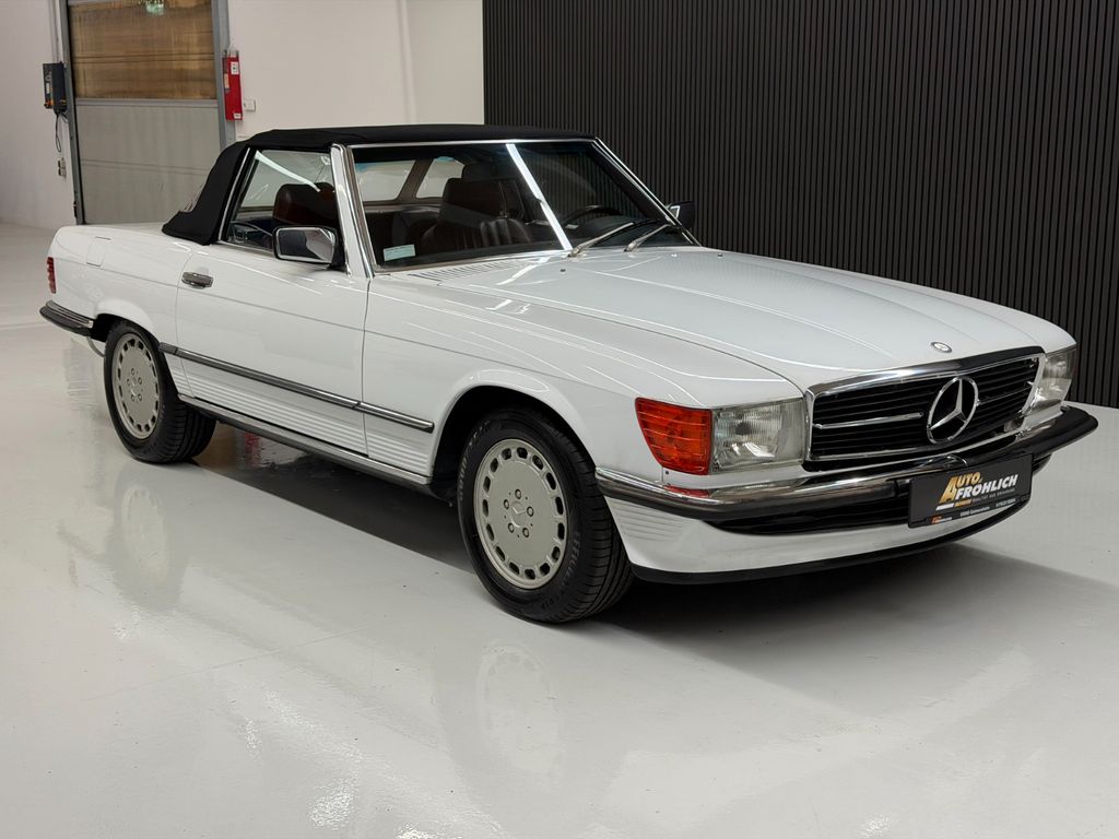 Bild des Angebotes Mercedes-Benz 560SL R107 Leder Sitzheizung H Kennzeichen