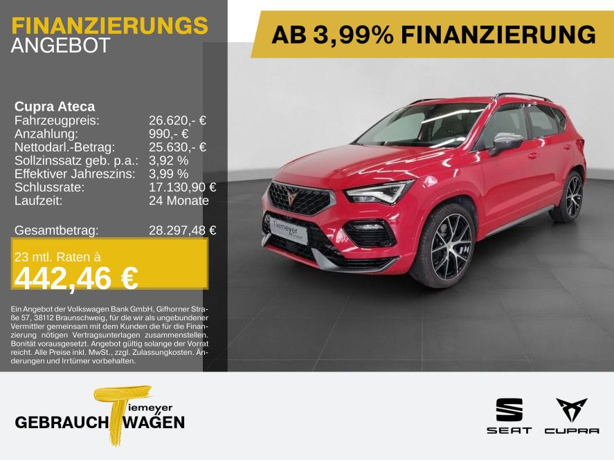 Bild des Angebotes Cupra Ateca 2.0 TSI DSG 4D PANO BEATS KAMERA DCC