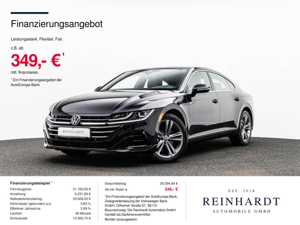 Bild des Angebotes Volkswagen ARTEON LIMOUSINE 2.0TSi R LINE IQ-L/ACC/KAMERA