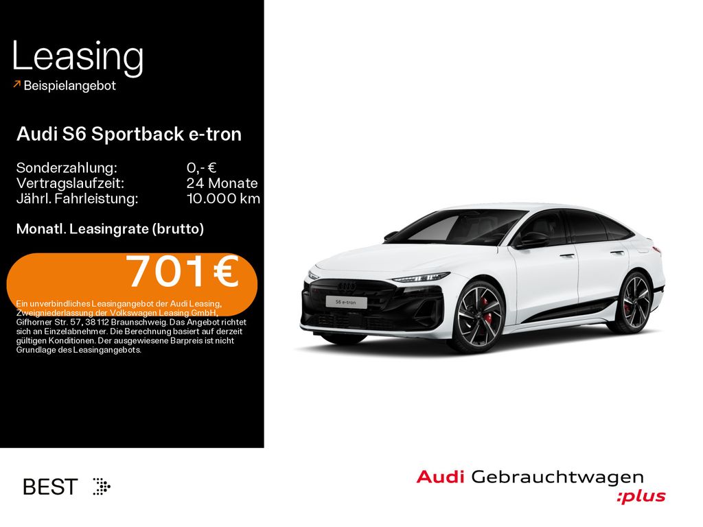 Bild des Angebotes Audi S6 Sportback e-tron*MATRIX*STHZG*HUD*AHK*B&O*21Z