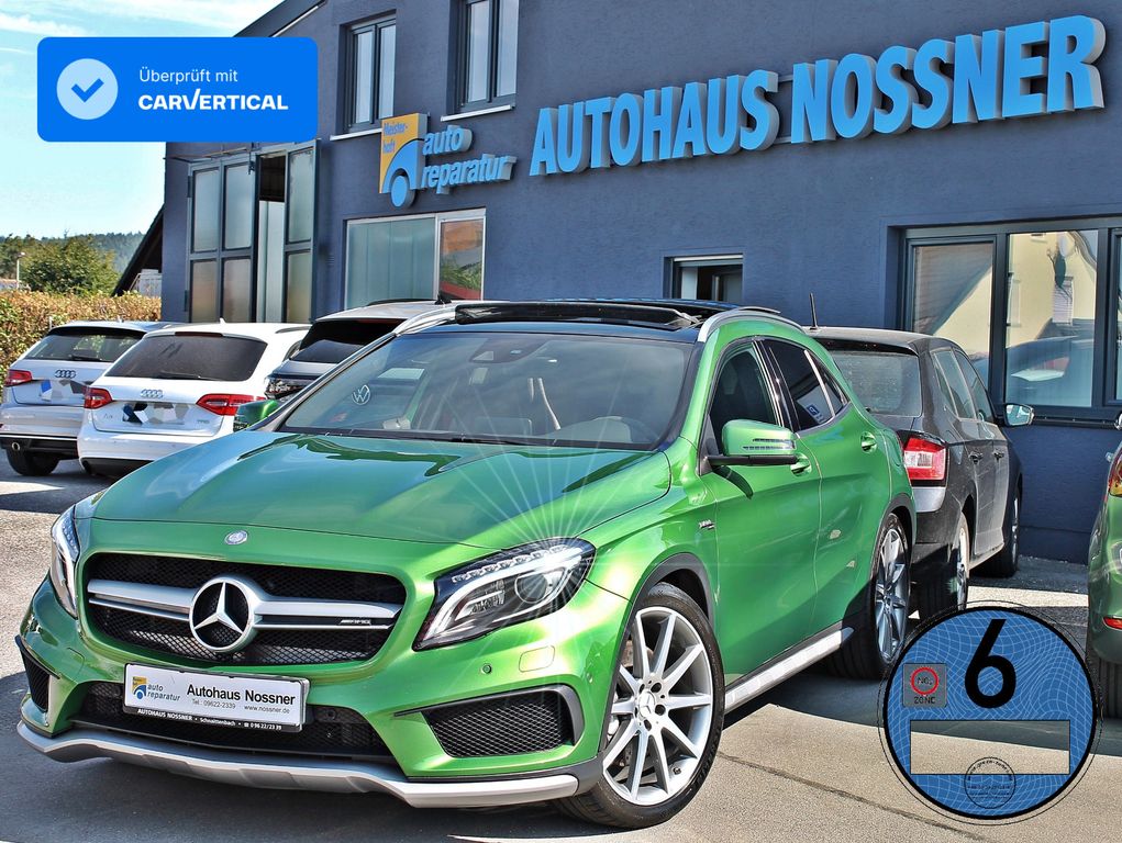 Bild des Angebotes Mercedes-Benz GLA45 AMG 4Matic (Pano,Performance Sitze,Logic7)