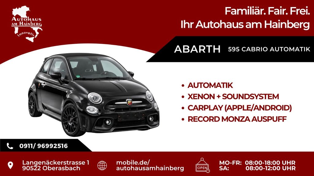 Bild des Angebotes Abarth 595C *AUTOMATIK*MONZA*CARPLAY*