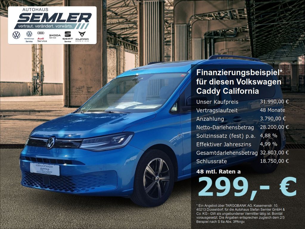 Bild des Angebotes Volkswagen Caddy California 1.5 TSI 6-Gang PANO R-KAMERA