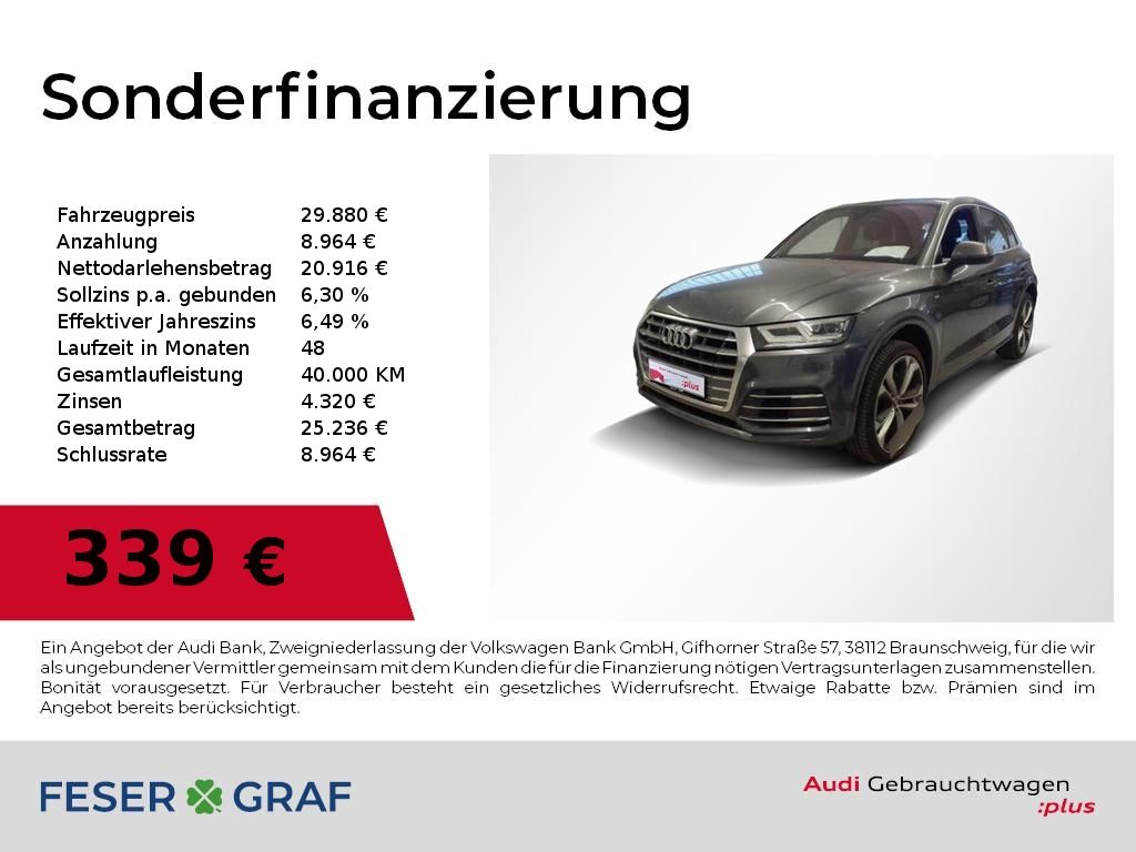 Bild des Angebotes Audi Q5 45 TFSI qu 3x S Line Navi,AHK,LED,Kamera,Spor