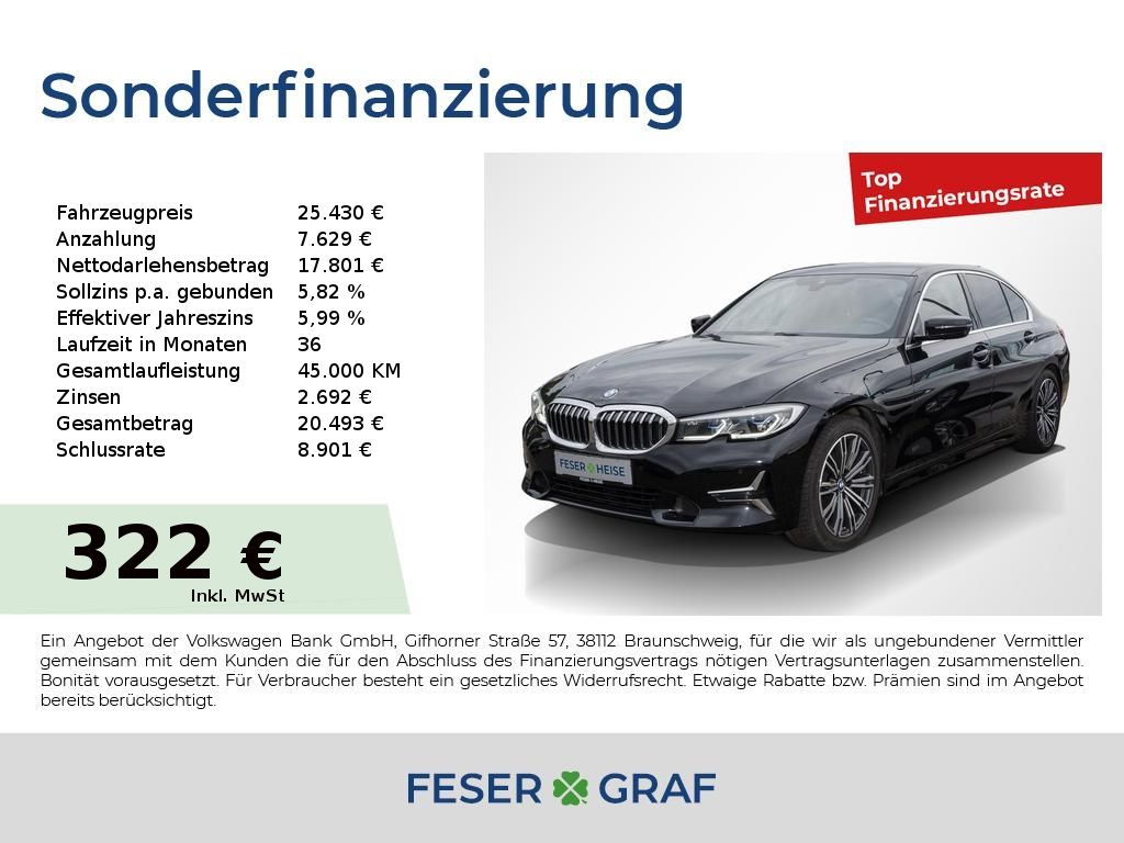 Bild des Angebotes BMW 320 i A Luxury Line AHK*LiveCP*HiFi*SHZ*Innovati