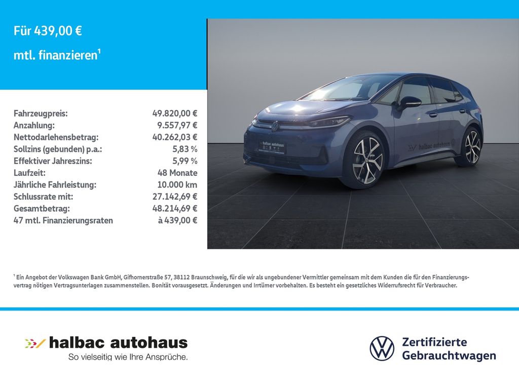 Bild des Angebotes Volkswagen ID.3 Neo 170kW Style+PANOD+WR+WÄRMEP+HARMANN+NAV
