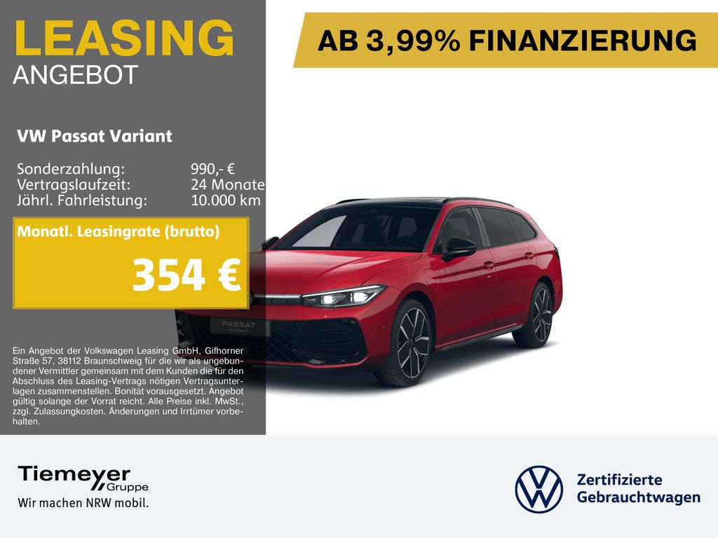 Bild des Angebotes Volkswagen Passat Variant eHybrid R-LINE AHK PANO 360 SOUND