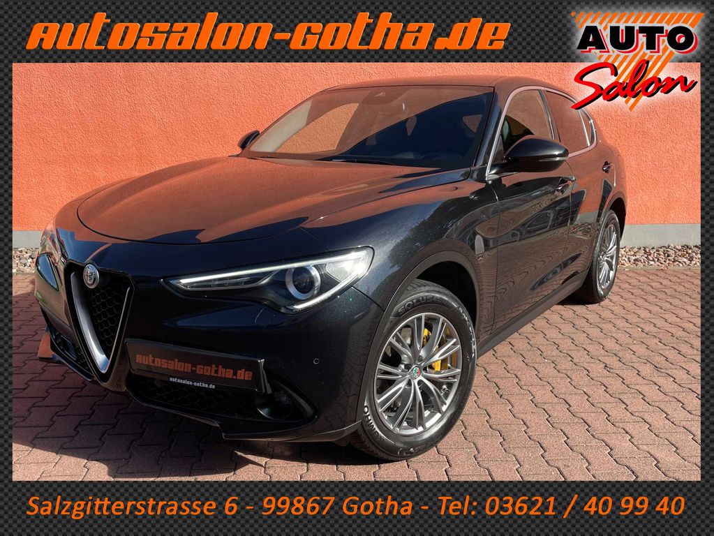 Bild des Angebotes Alfa Romeo Stelvio Lusso Q4 NERO VULCANO 1.Hd+Scheckheft
