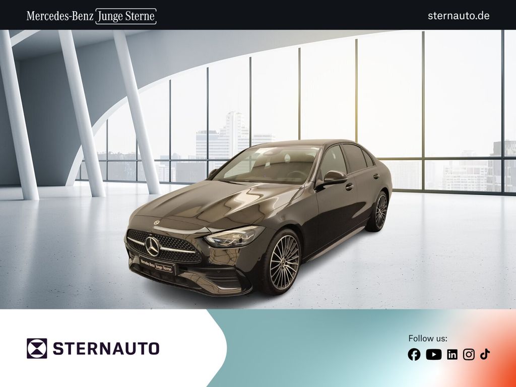 Bild des Angebotes Mercedes-Benz C 180 AMG Advance Night RüCam Burmester 19Zoll
