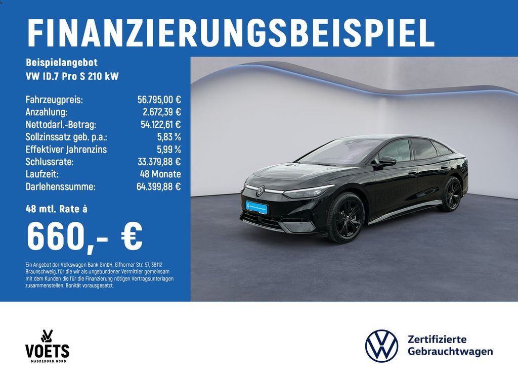 Bild des Angebotes Volkswagen ID.7 Pro S 210 kW Pro S 210 kW IQ-LIGTH+AHK+NAVI