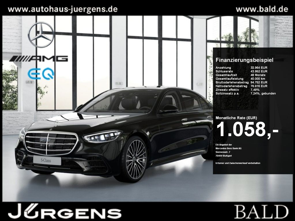 Bild des Angebotes Mercedes-Benz S 500 4M L AMG-Sport/Exklusiv/Nappa/Sitzklima/21