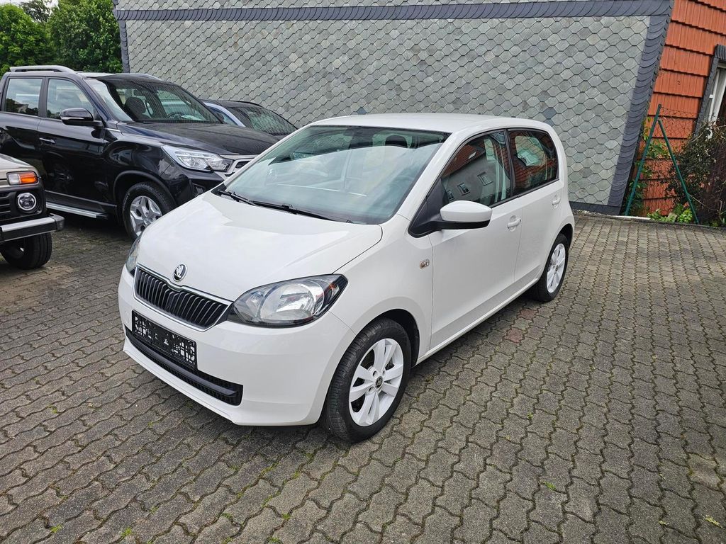 Bild des Angebotes Skoda Citigo 1.0 MPI SOUND+5-TÜREN+ALU'WEIß+NAVI+2HAND
