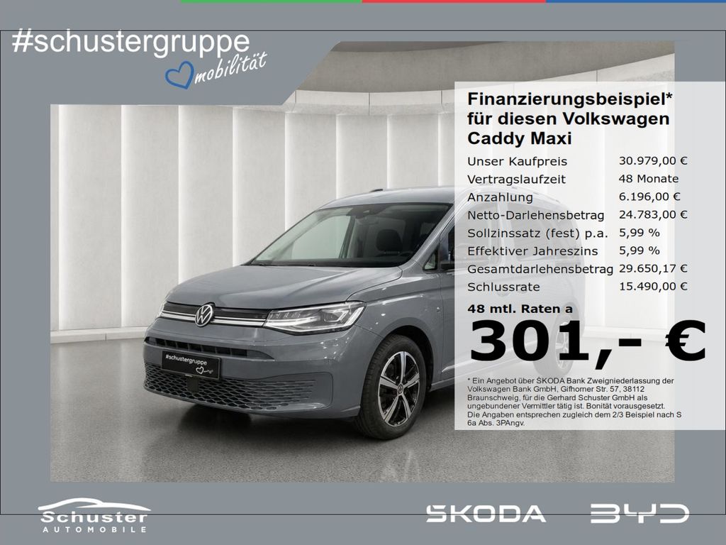Bild des Angebotes Volkswagen Caddy Maxi Style 7Sitze 1.5TSI*AHK LED R-Kam SHZ