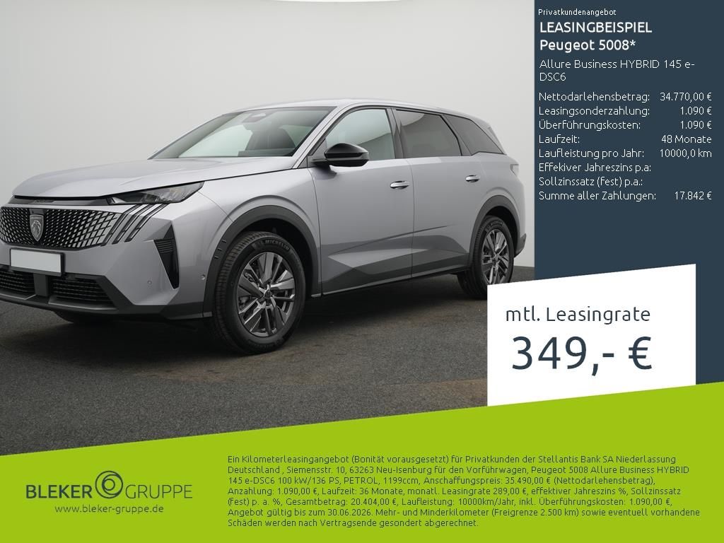 Bild des Angebotes Peugeot 5008 Allure Business HYBRID 145 e-DSC6