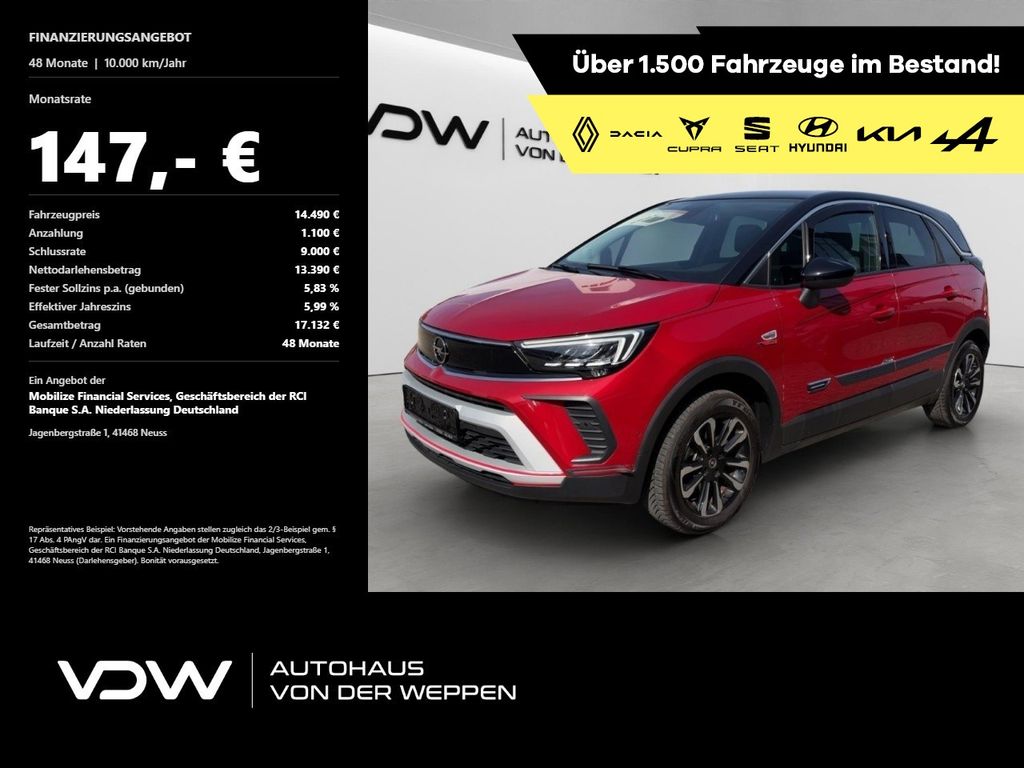 Bild des Angebotes Opel Crossland Elegance Klima Navi Rückfahrkamera
